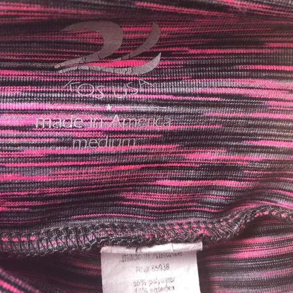 Pink and Black Athletic Leggings - Picture 8 of 10